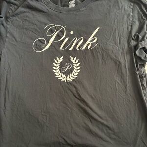 PINK Victoria's Secret Black Shirt